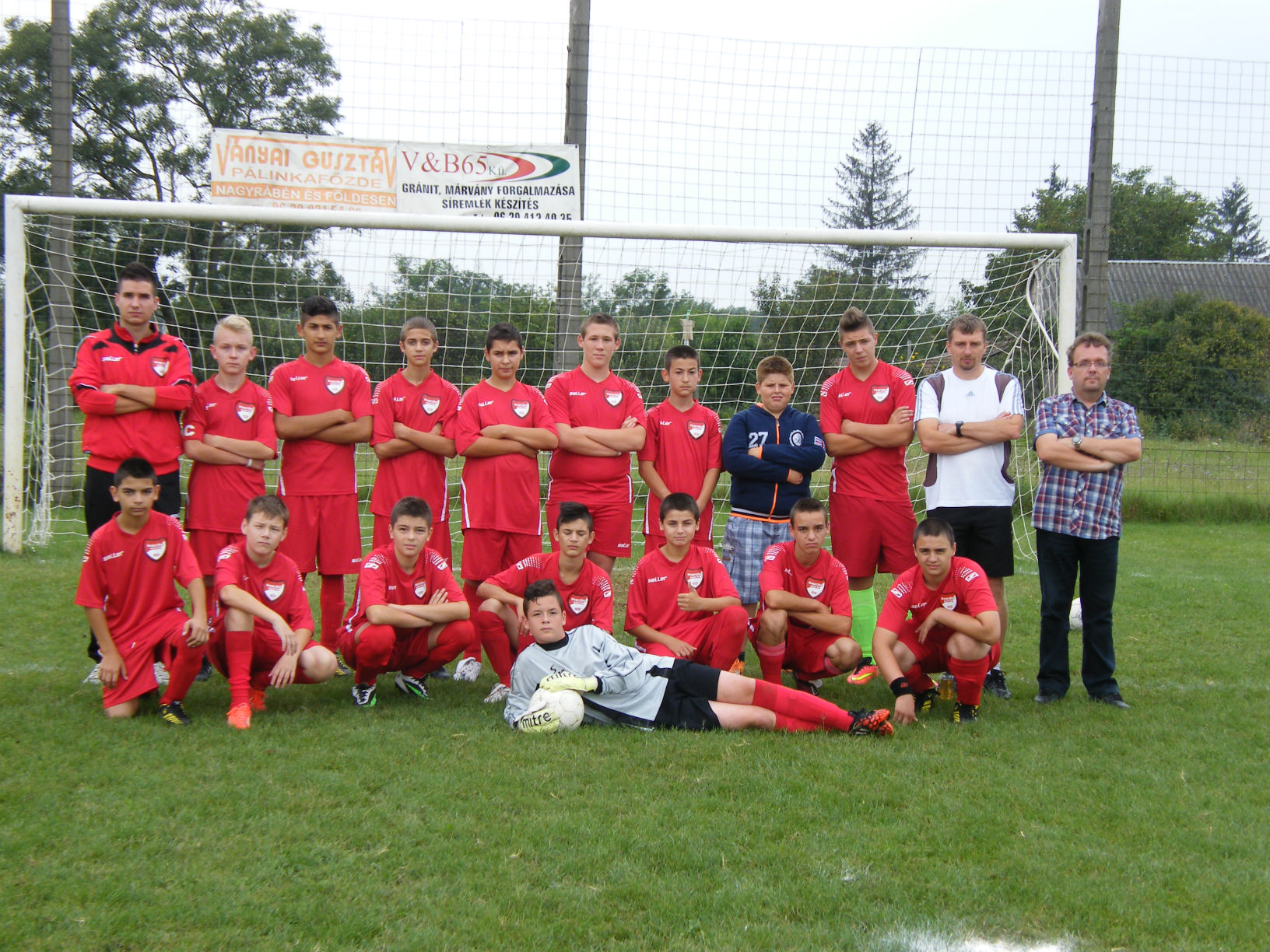 U-15 - Az első csapatkép....